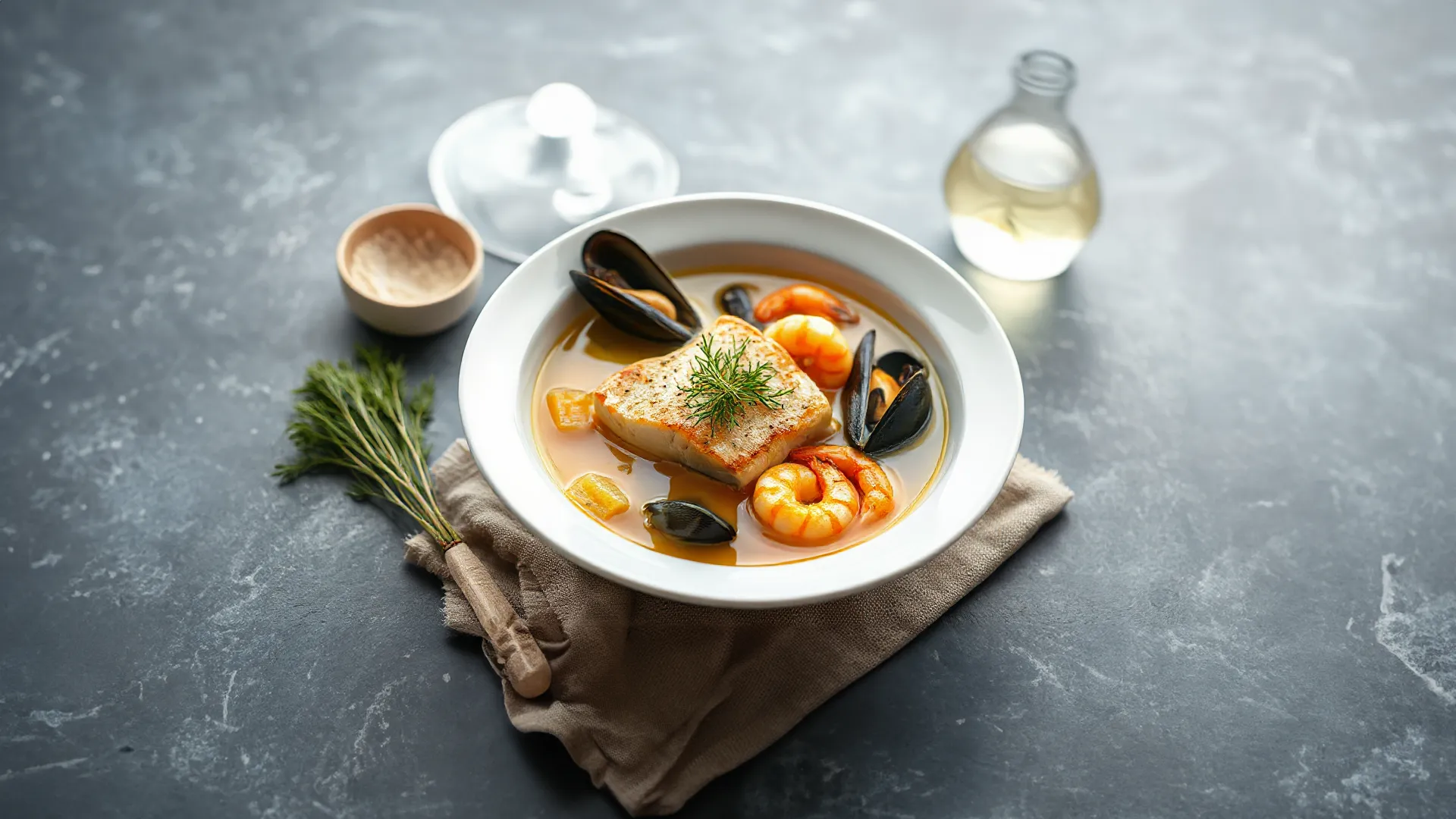 Feine Fischsuppe