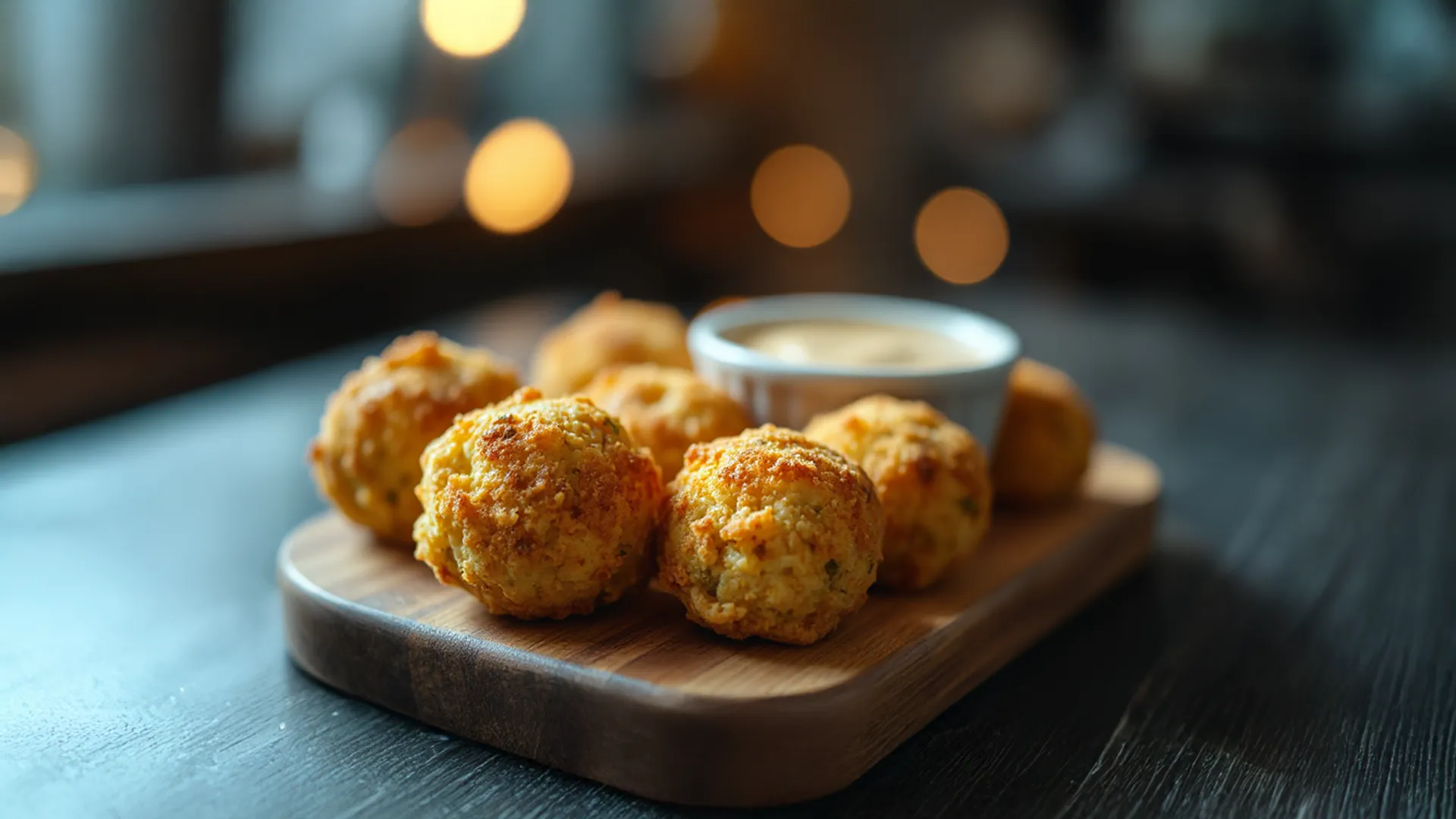 Knusprige Brokkoli-Käse-Nuggets